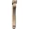 Ekena Millwork Legacy Arts and Crafts Rough Sawn Bracket w/ Offset Brace, Douglas Fir, 6"W x 42"D x 42"H BKT0604X42X42LEC03RDF - alternate 2